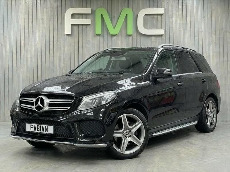 Used Mercedes GLE350 AMG line 258 HP (189 kW) 2017 Black SUV