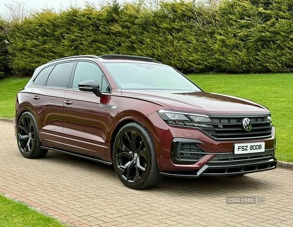 Used VW Touareg Black Edition 286 HP (210 kW) 2022 Red SUV