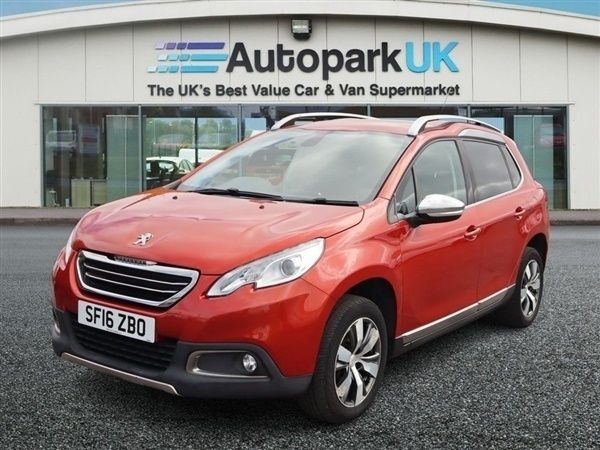 Red Used 2016 Peugeot 2008 Allure SUV | £6,595 (Fair price) - Image 1/1