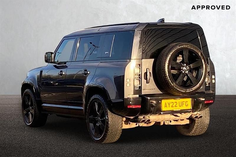 Used Land Rover Defender 525 HP (386 kW) 2022 Carpathian grey Estate