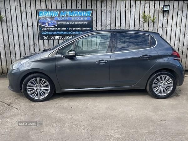 Grey Used 2015 Peugeot 208 Allure Hatchback | £5,450 (Expensive) - Image 1/4