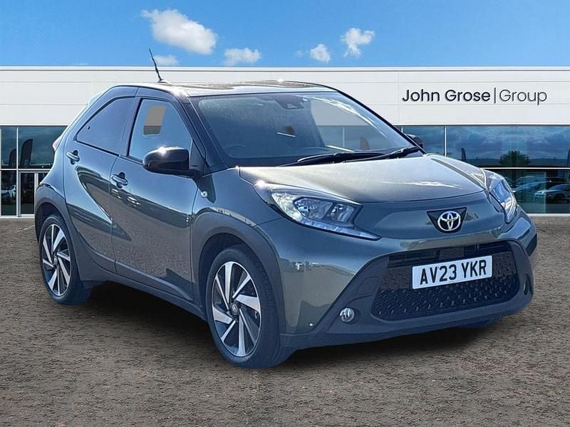 Green Used 2023 Toyota Aygo Hatchback | £12,295 (Fair price) - Image 1/3