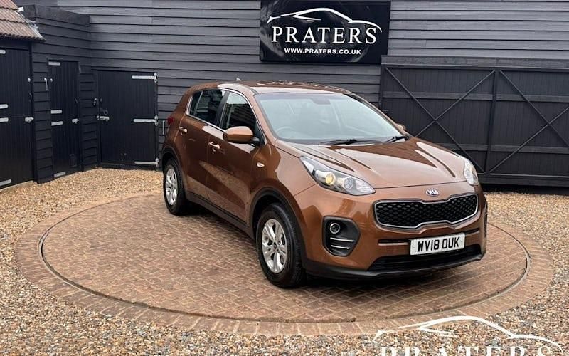 Used Kia Sportage 116 HP (85 kW) 2018 Bronze SUV