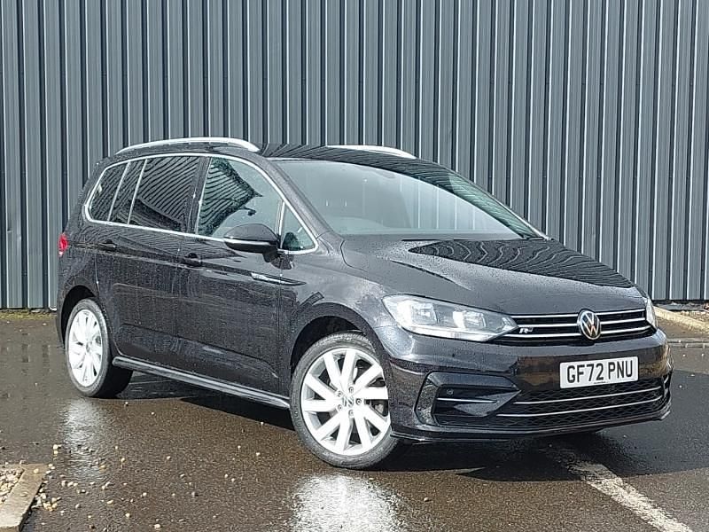 Used VW Touran R-line 150 HP (110 kW) 2022 Black MPV