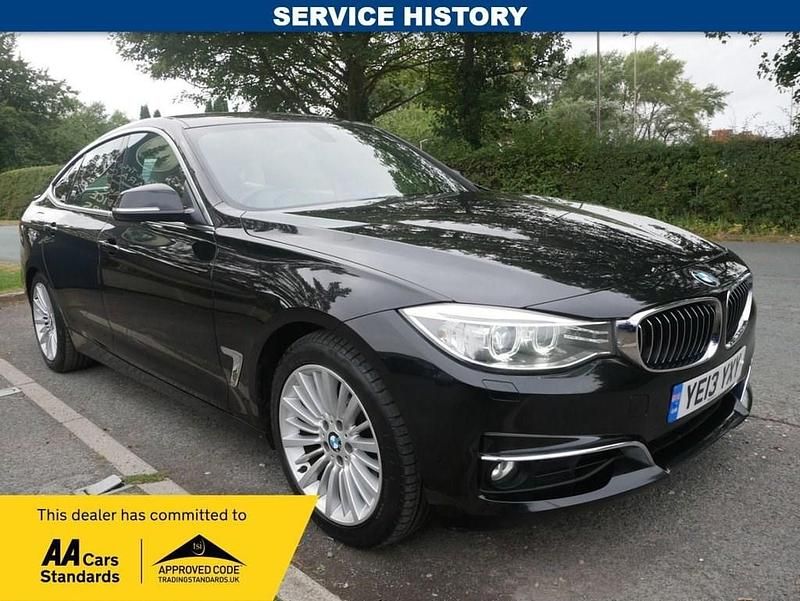 Black Used 2013 BMW 320 Gran Turismo Luxury Line Hatchback | £7,750 (Fair price) - Image 1/4