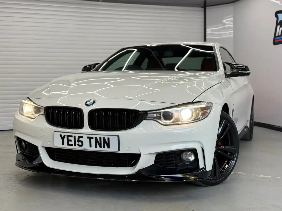 Used BMW 420 M Sport 190 HP (139 kW) 2015 White Coupe