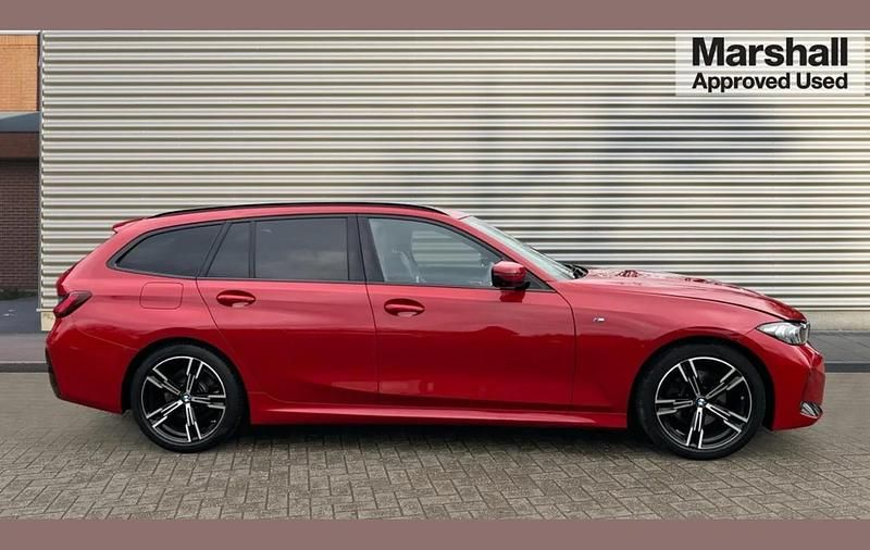 Used BMW 320 M Sport 184 HP (135 kW) 2023 Red Estate
