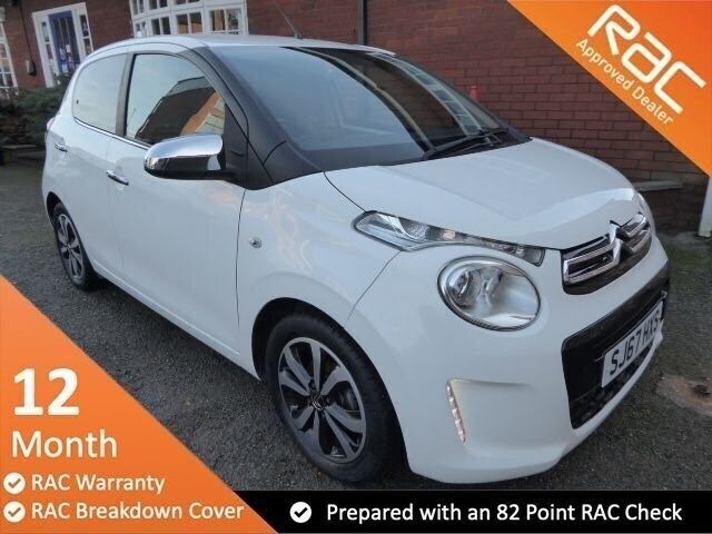 White Used 2017 Citroën C1 Flair Hatchback | £5,750 (Fair price) - Image 1/3