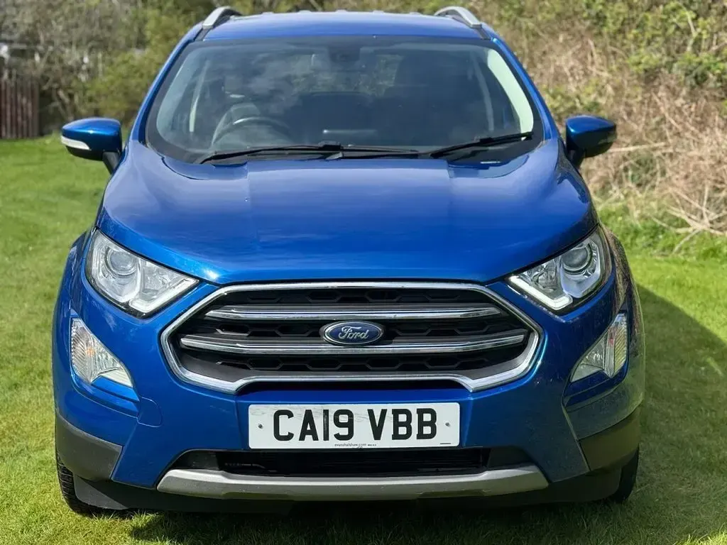 Used Ford Ecosport Titanium 100 HP (73 kW) 2019 Blue SUV