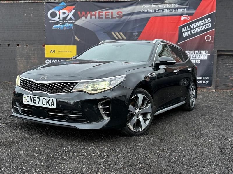 Used Kia Optima GT-Line S 139 HP (102 kW) 2017 Black Estate