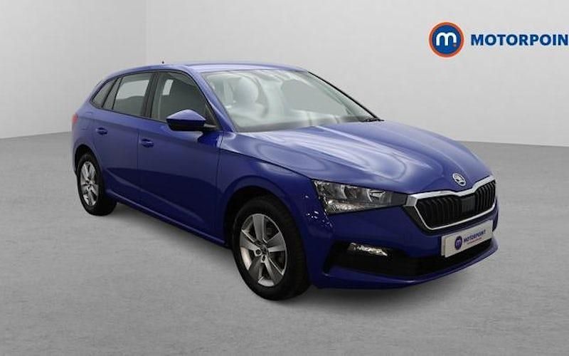 Blue Used 2023 Skoda Scala SE Hatchback | £14,299 (Fair price) - Image 1/4