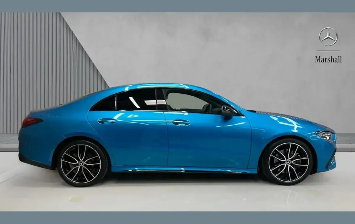 Used Mercedes CLA220 AMG Line Premium 190 HP (139 kW) 2025 Blue Sedan