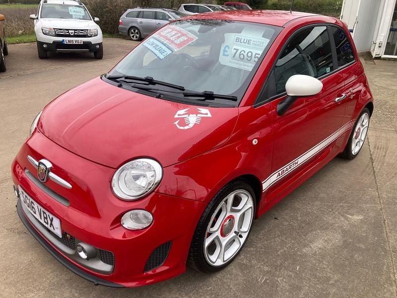 Used Abarth 595 Turismo 160 HP (117 kW) 2016 Red Hatchback