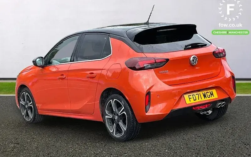 Used Vauxhall Corsa Ultimate 131 HP (96 kW) 2022 Orange Hatchback