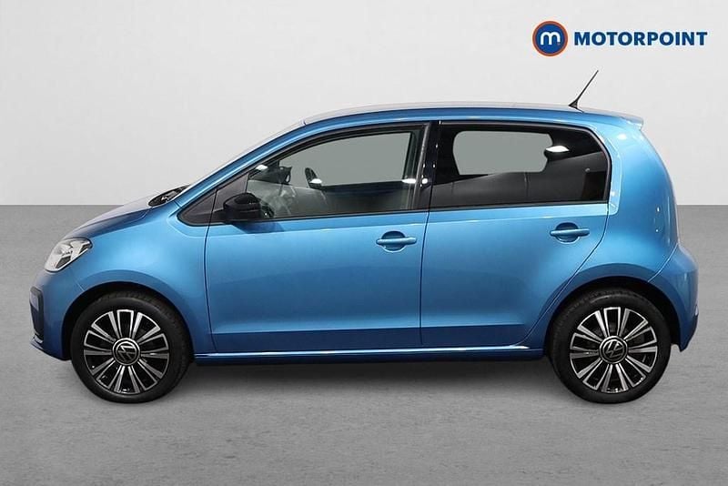 Used VW up! Black Edition 65 HP (47 kW) 2021 Blue Hatchback