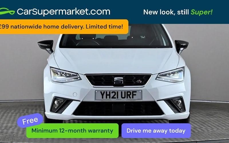 Used Seat Ibiza FR 110 HP (80 kW) 2021 White Hatchback