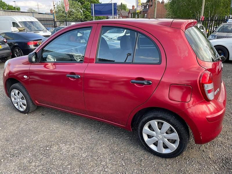 Used Nissan Micra Visia 2012 Red Hatchback