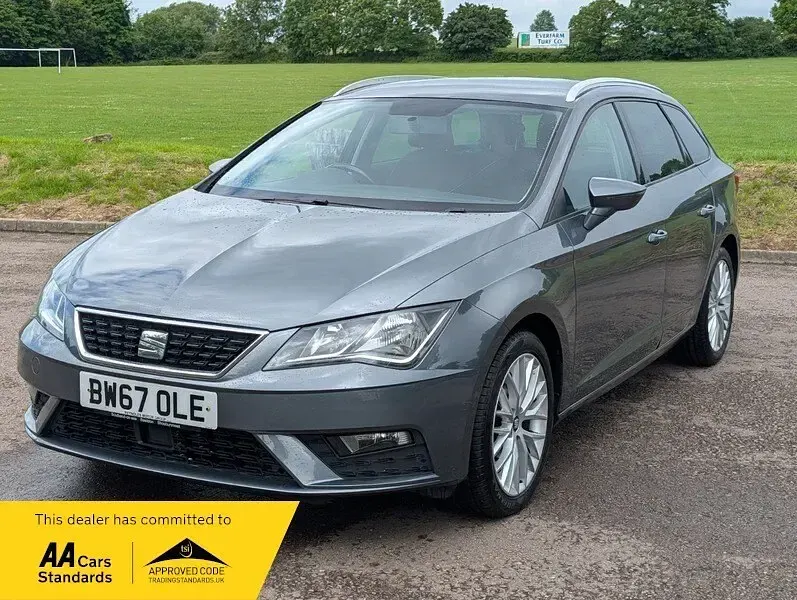Used Seat Leon SE Dynamic 115 HP (84 kW) 2018 Grey Estate