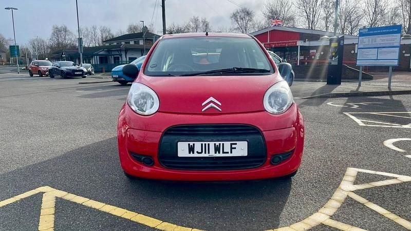 Used Citroën C1 VTR Sport 68 HP (50 kW) 2011 Red Hatchback