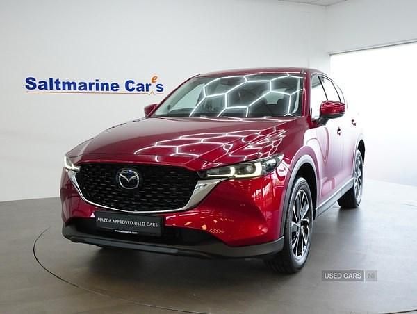Red New 2025 Mazda CX-5 Exclusive-Line SUV | £29,490 (Good price) - Image 1/4