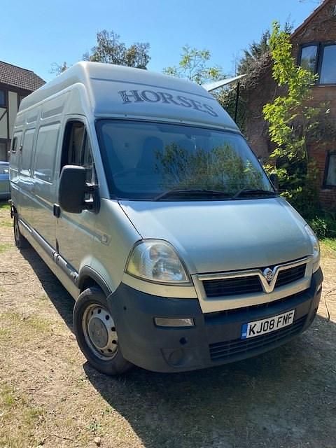 Used Vauxhall Movano 120 HP (88 kW) 2008 Silver MPV