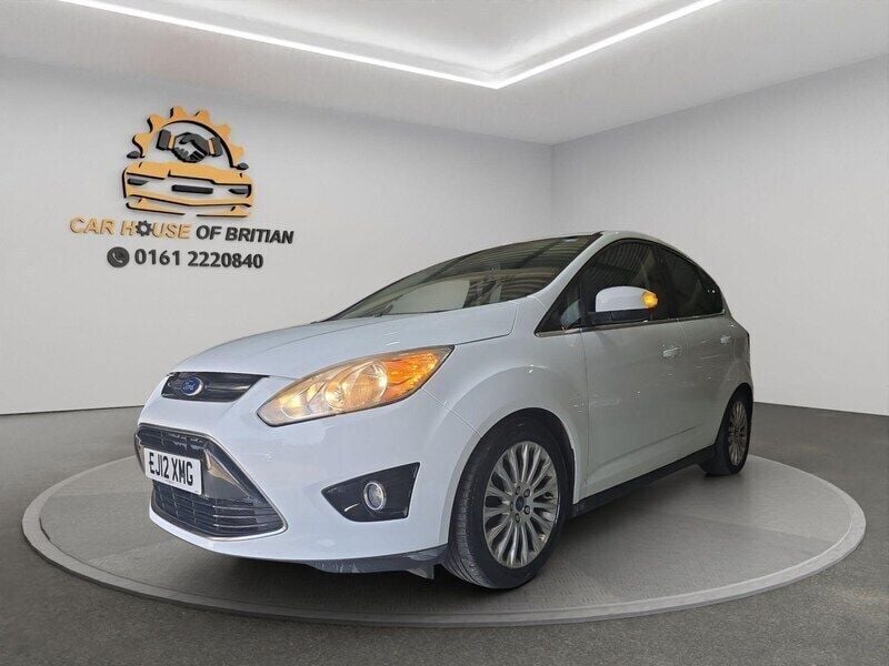 White Used 2012 Ford C-MAX Titanium MPV | £5,250 (Fair price) - Image 1/4