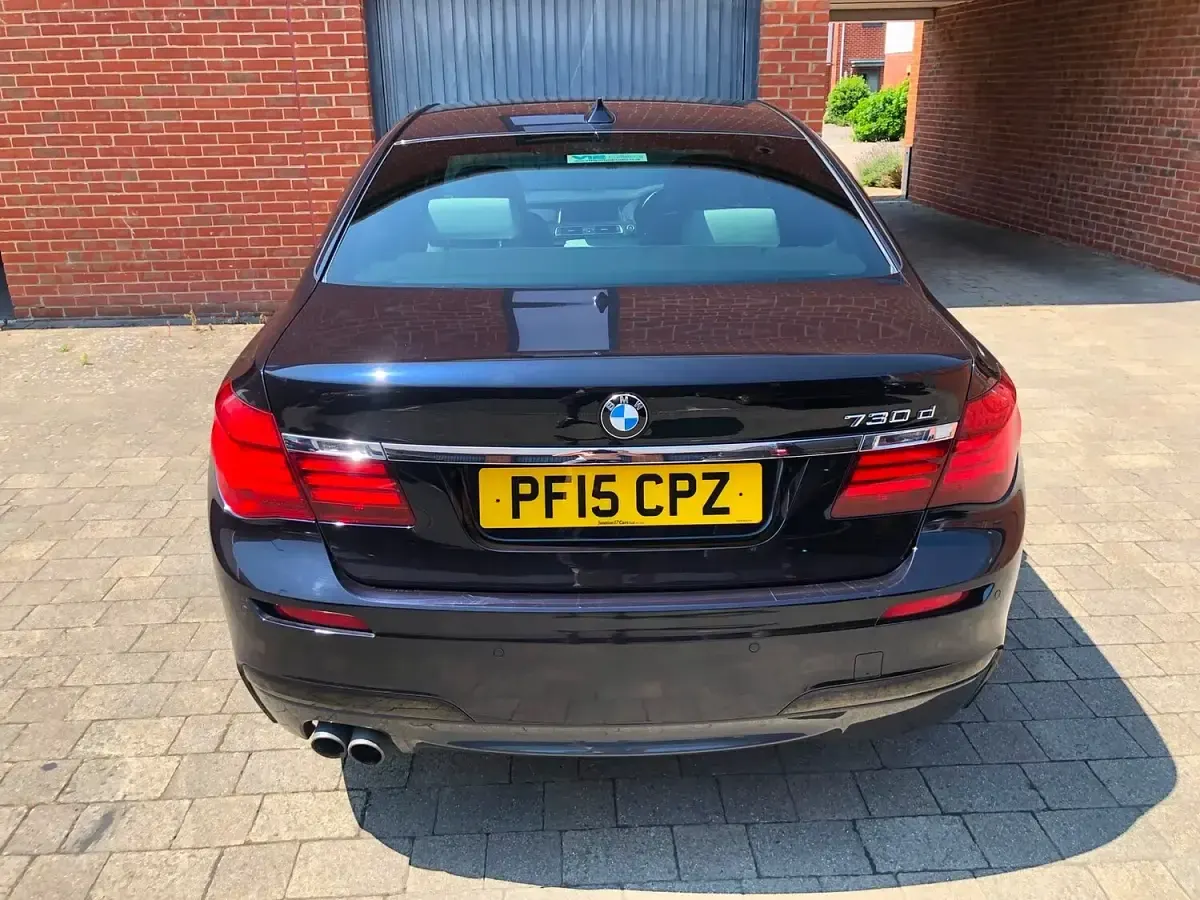 Used BMW 730 Exclusive 2015 Black Sedan