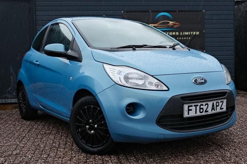 Used Ford Ka S 69 HP (50 kW) 2012 Blue Hatchback