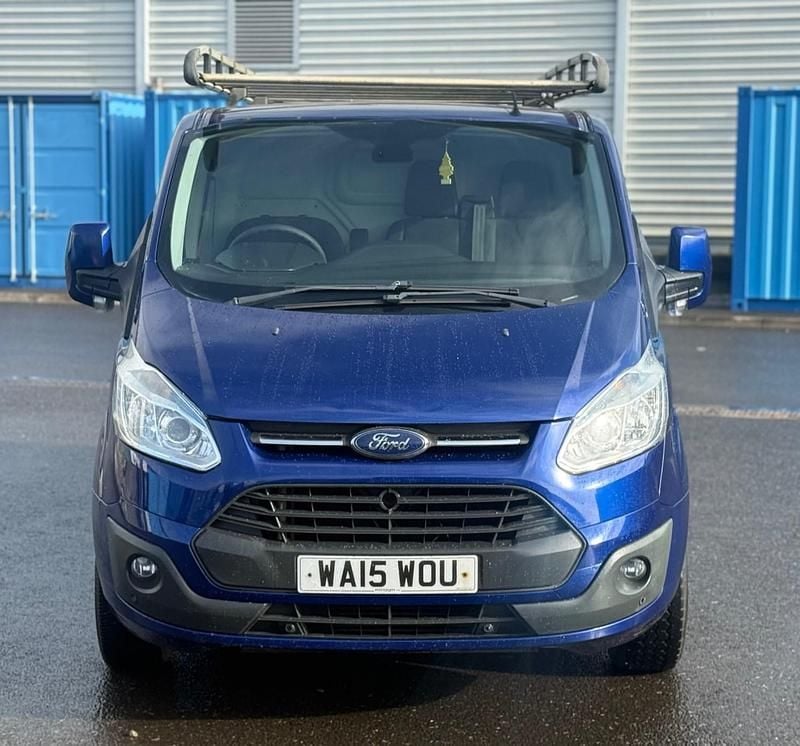Used Ford Transit Custom Limited 125 HP (91 kW) 2015 Blue Van