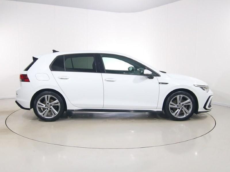 Used VW Golf VIII R-line 150 HP (110 kW) 2022 White Hatchback