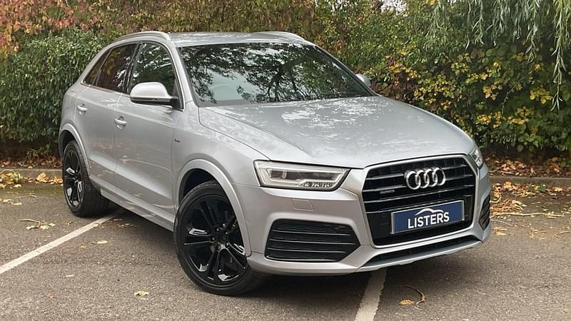 Silver Used 2015 Audi Q3 S-line plus SUV | £10,950 (Fair price) - Image 1/4