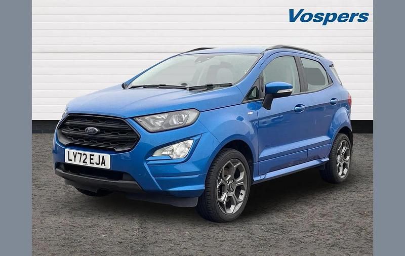 Used Ford Ecosport ST-Line 123 HP (90 kW) 2022 Blue SUV