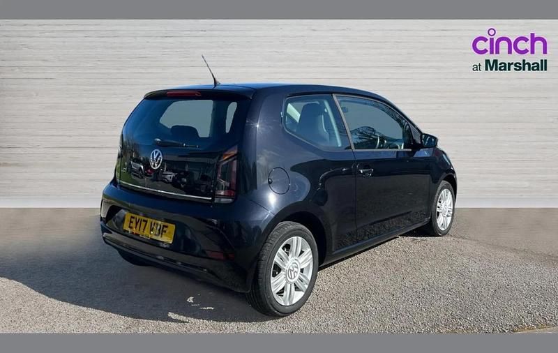 Used VW up! high up! 75 HP (55 kW) 2017 Black Hatchback