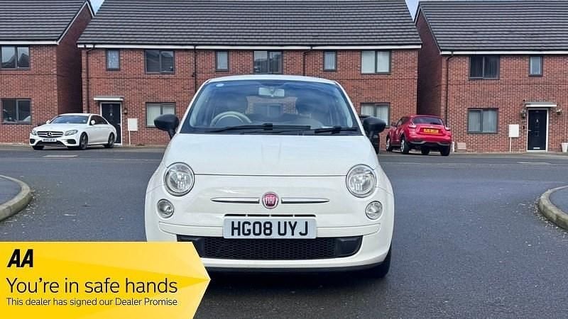 Used Fiat 500 Pop 2008 White Hatchback