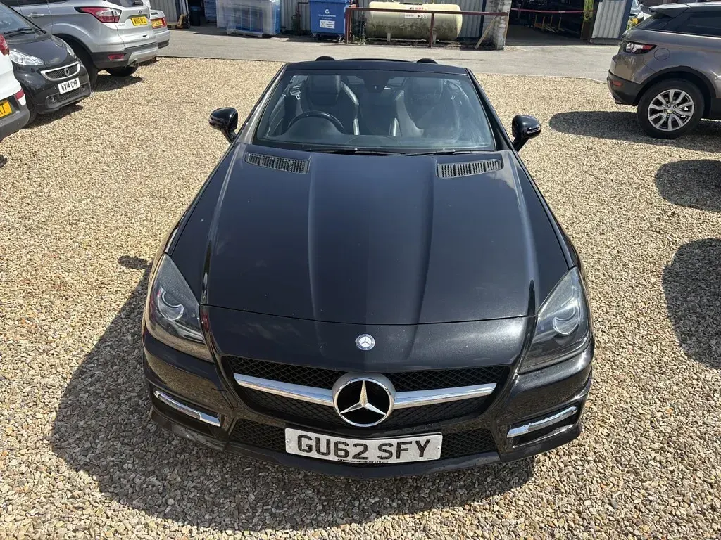 Used Mercedes SLK250 AMG 204 HP (150 kW) 2012 Black Cabriolet