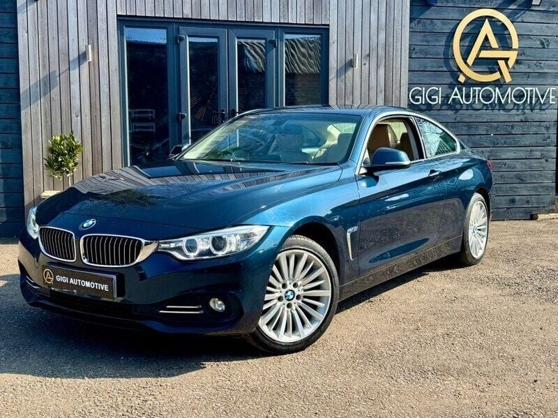 Blue Used 2015 BMW 420 Luxury Line Coupe | £11,250 (Fair price) - Image 1/4