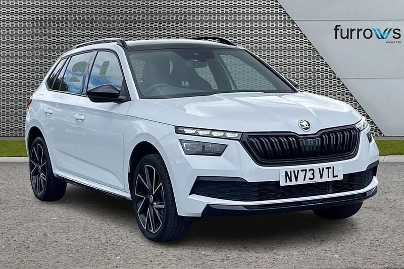 White Used 2024 Skoda 110 R Monte Carlo Hatchback | £17,495 (Fair price) - Image 1/4