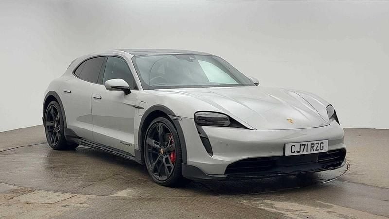 Grey Used 2022 Porsche Taycan Cross Turismo Estate | £52,888 (Good price) - Image 1/4