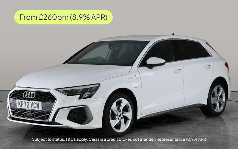 Used 2025 Audi A3 Sportback e-tron S-Line Hatchback | £19,504 (Super price) - Image 1/3