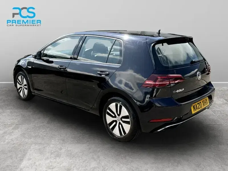 Used VW e-Golf 99 kW (135 HP) 2020 Black Hatchback