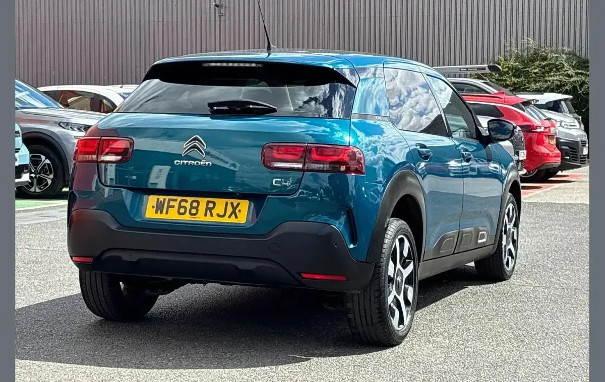 Used Citroën C4 Flair 108 HP (79 kW) 2018 Blue SUV