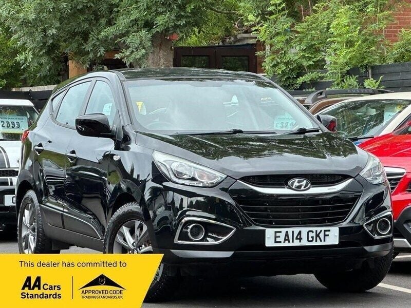 Black Used 2014 Hyundai ix35 SUV | £3,999 (Good price) - Image 1/4