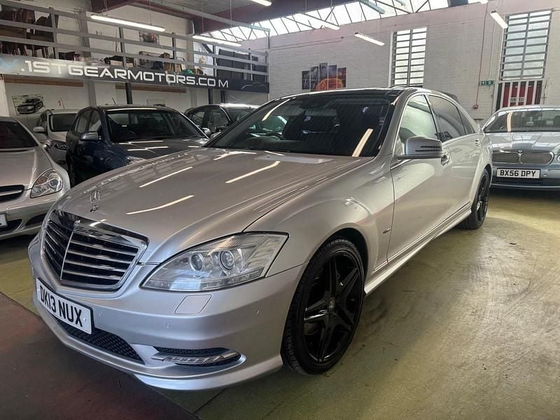 Silver Used 2013 Mercedes S350L Sport Edition Sedan | £9,275 (Fair price) - Image 1/4