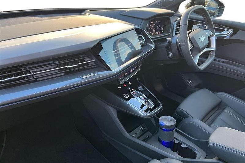 Used Audi Q4 e-tron Black Edition 250 kW (340 HP) 2025 Silver SUV