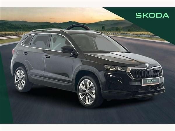 Black Used 2024 Skoda Karoq SE L SUV | £20,690 (Good price) - Image 1/3