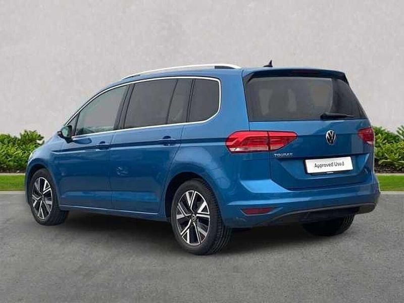 Used VW Touran SEL 150 HP (110 kW) 2021 Blue MPV