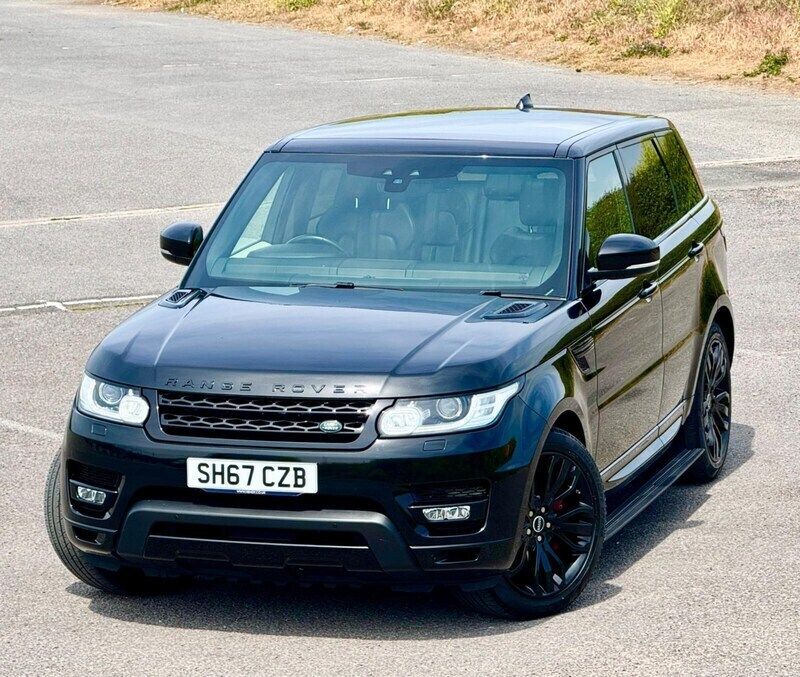 Black Used 2017 Land Rover Range Rover Sport HSE SUV | £22,990 (Good price) - Image 1/4