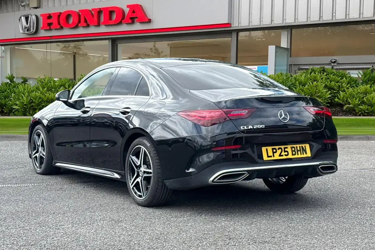 Used Mercedes CLA200 Executive 163 HP (119 kW) 2025 Black Coupe