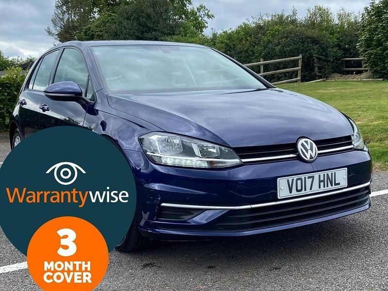 Blue Used 2017 VW Golf VII SE Hatchback | £10,500 (Good price) - Image 1/4