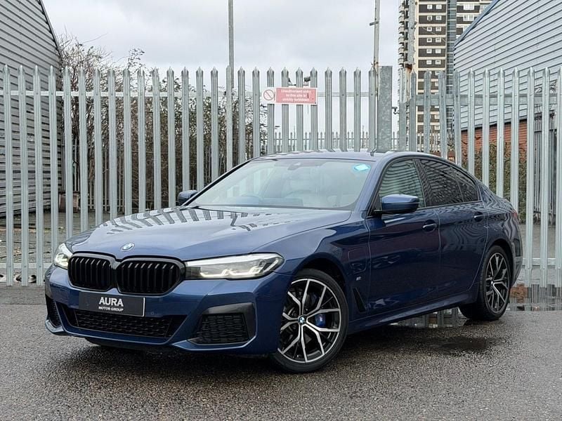 Used BMW 530e M Sport 2021 Blue Sedan